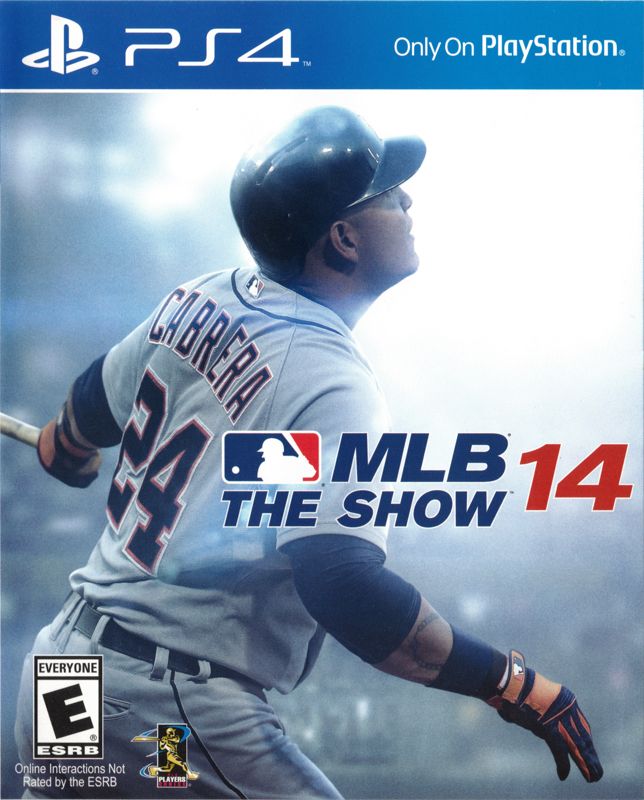 MLB 14: The Show box art for Playstation 4